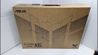 Got the ASUS TUF GAMING A15 FA506N R5 7535HS unboxing [upl. by Elleinod]