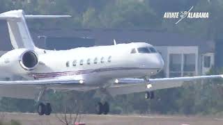 Gulfstream G550 Landing [upl. by Gerrilee]