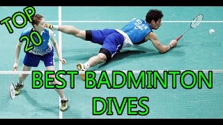 Best Badminton Dives in History  Compilation 2016 [upl. by Angelo564]