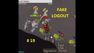 FAKE LOGOUT  Harmonised Nightmare Staff PKING  OSRS Highlights  Old School RuneScape TOP MOMENTS [upl. by Fredi]