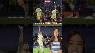 AMERICANISTAS que festejaron con el GOYA frente a la afición de PUMAS LigaMX ClubAmérica Pumas [upl. by Hewes389]