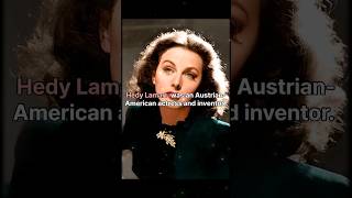 Hedy Lamarr  Wireless communication inspiration actress investor [upl. by Pantia]