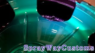 How To Paint Your Rims Candy  2000 Monte Carlo SS Candy Teal  Update 6 [upl. by Imis]