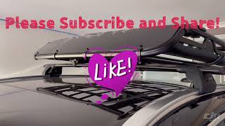 Yakima Whispbar Roof Racks on Volvo XC60 [upl. by Kacey586]