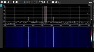 Langbolge Denmark 243 khz LW hopefully not last days of transmission this month [upl. by Asle836]