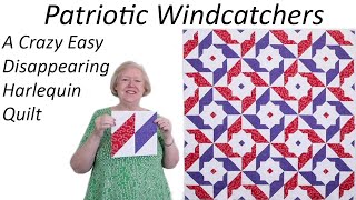 Crazy Easy Disappearing Harlequin Windcatcher [upl. by New]