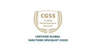 ACAMS New certification in Global Sanctions CGSS [upl. by Anairb]