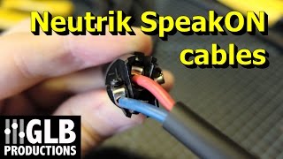 How to wire Neutrik SpeakON cables [upl. by Dayiz]