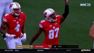 Hornibrook Finds Cephus for TD vs Purdue [upl. by Booma291]