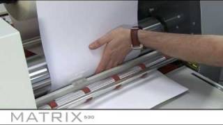 Matrix530 laminator [upl. by Yvehc]