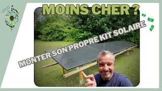 DIY Panneaux solaires  moins cher et très simple [upl. by Orual12]