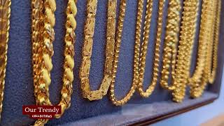 Modern Collection of Gold Chain Designs  SKJ  Madurai [upl. by Elohcim]