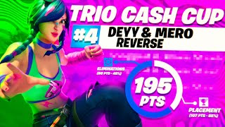 4th in Trios Cash Cup 1200 🏆 w Mero amp Reverse2k [upl. by Emya]