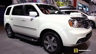 2015 Honda Pilot Touring 4WD  Exterior and Interior Walkaround  2015 Montreal Auto Show [upl. by Medorra]