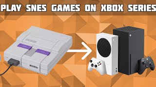 How to Play SNES Games on Xbox Series SX Emulation on Xbox Series X [upl. by Hayyim155]