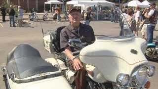 99yearold Harley rider still active on the road [upl. by Leonor]