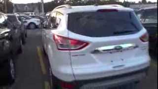 2014 Ford Escape Titanium Full Tour Engine amp Overview [upl. by Tterag]