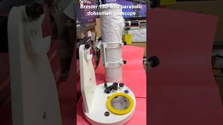 unboxing bresser 130650 telescope parabolic free solarfilter moon filter astronomy shorts [upl. by Ezekiel751]