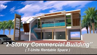 quot2STOREY MINIMALIST COMMERCIAL BUILDINGquot [upl. by Reyaht726]