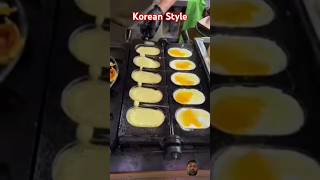 Korean Egg Bread Making।। food streetfood cooking korean viral shorts asianfood [upl. by Hafeenah]