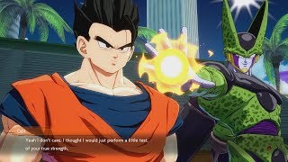 DRAGON BALL FIGHTERZ All Perfect Cell Banter amp Scenes [upl. by Atnom]