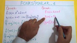 FONKSİYONLAR 6  Şenol Hoca [upl. by Sulrac]