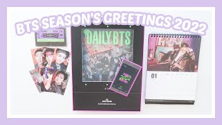 ★ BTS 2022 SEASONS GREETINGS UNBOXING ★ [upl. by Falito]