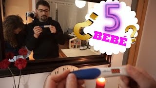 TEST DE EMBARAZO y reacción EN DIRECTO 5 bebé   LIVE PREGNANCY TEST [upl. by Harhay249]