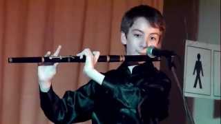 Fretless Flute Song de Steve Kujala  Kitty Goes AMilking  Congress reel [upl. by Elenahc995]