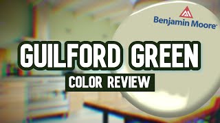 My Favorite Green Paint Color  Benjamin Moore Guilford Green Review [upl. by Haon485]