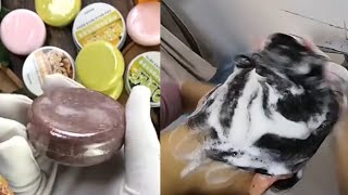 Hira Darkening Shampoo Bar Review 2022  Organic Hair Darkening Shampoo Bar [upl. by Hnilym]