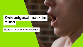 Mundgeruch So werden Sie Zwiebelgeschmack los [upl. by Ytiak]