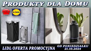 LIDL  Nowa Oferta Promocyjna Od Poniedziałku 21102024  Dla Domu [upl. by Aleafar]