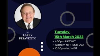 Larry Pesavento WEBINAR seminar Trading [upl. by Acinod150]