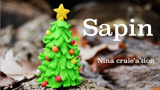 Sapin tuto fimo [upl. by Aerdma890]