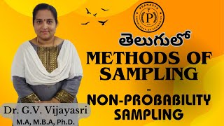 Methods of SamplingNon Probability Sampling [upl. by Assila]