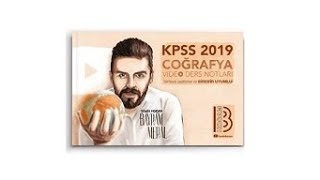 2019 KPSS Coğrafya Video Ders Notları  Bayram Meral  Benim Hocam Yayınları [upl. by Leunamesoj]