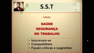 Apresentação do Canal  SST Segurança Saúde Higiene do Trabalho [upl. by Ariadne778]