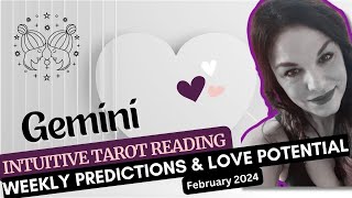 GEMINI “YOU’RE SEEING THE CLEAR TRUTH amp A MAJOR BREAKTHROUGH” 😃🥰🌟FEBRUARY 2024 LOVE TAROT [upl. by Eatnhoj]