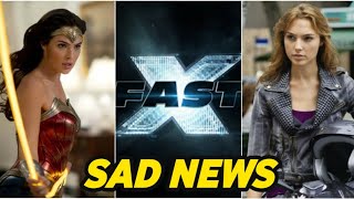 OH NO🛑 Gal Gadots Fast amp Furious 11 And Her Wonder Woman Return wont be happening Actress Reveals [upl. by Nosredna63]