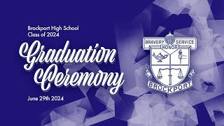 Brockport High School Class of 2024 Graduation [upl. by Berti202]