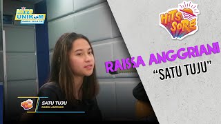 Raissa Anggiani  Satu Tuju  LIVE AT HITSSORE [upl. by Iron]