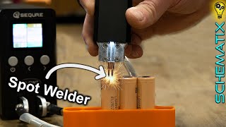 Sequre SQSW3 Battery Spot Welder Review  18650 21700 cell tab welder [upl. by Nivart680]