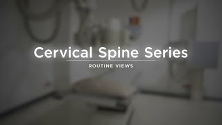 Cervical Spine C Spine Series Radiography Positioning Youtube [upl. by Tedder]