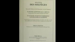 Lavignac Solfege Book 1A No107 [upl. by Llekim217]