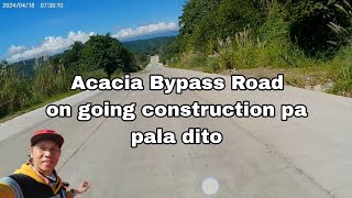 Acacia Bypass road on going construction Road tour going to mandug Davao city [upl. by Sidoon]