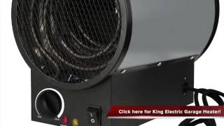 King Electric PGH2440TB 4000 watt 240 volt Garage Heater Review [upl. by Roberson588]