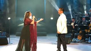 O mare e tu Mario Frangoulis and Dulce Pontes Athens 10102023 [upl. by Nalyad]