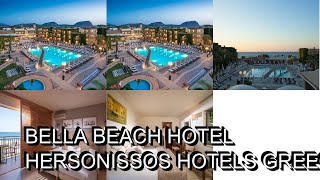 Bella Beach Hotel Hersonissos Hotels Greece [upl. by Asiulana548]