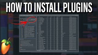 How to Install a VST in FL Studio  FL studio Installing Plugins [upl. by Leonid108]